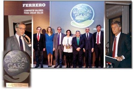 Grupo Ferrero entrega el Premio Personas&Planeta a la Fundación Alimentum